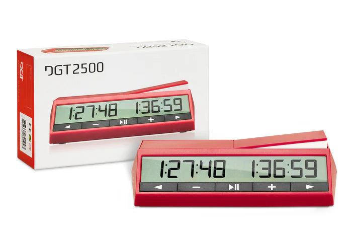 Official DGT 2500 Digital Chess Clock for Chess Game
