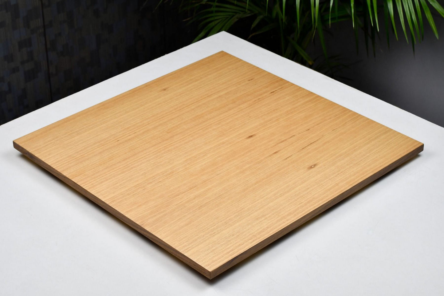 Minimalist Walnut Maple Wooden Chess Board Matte Finish Borderless Chess Board 19" - 60 mm