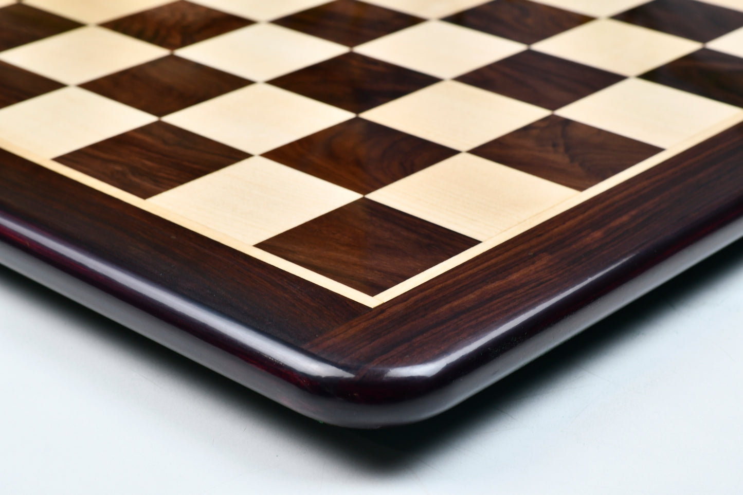 Wooden Chess Board Dark Brown Indian Rosewood 21" - 55 mm