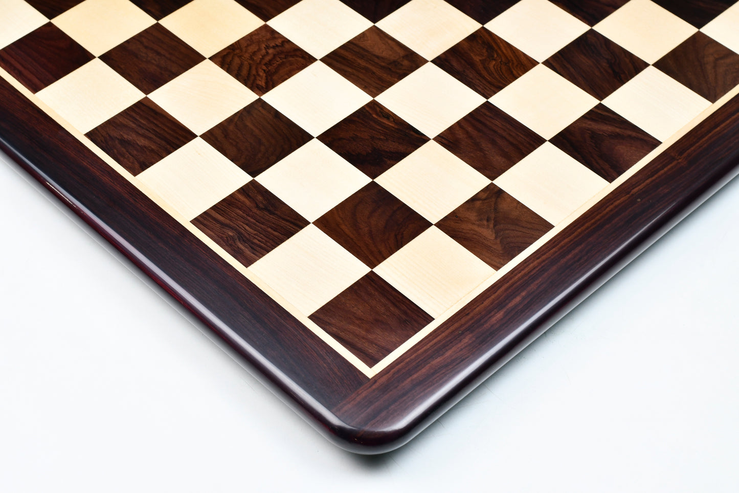 Chess Board Wooden Rose Wood 20" - 50 mm