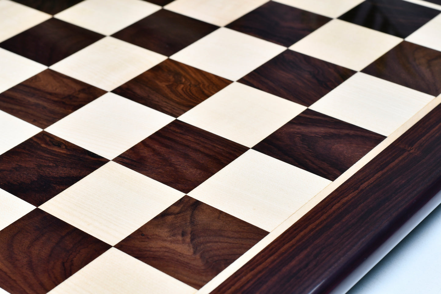 Chess Board Wooden Rose Wood 20" - 50 mm