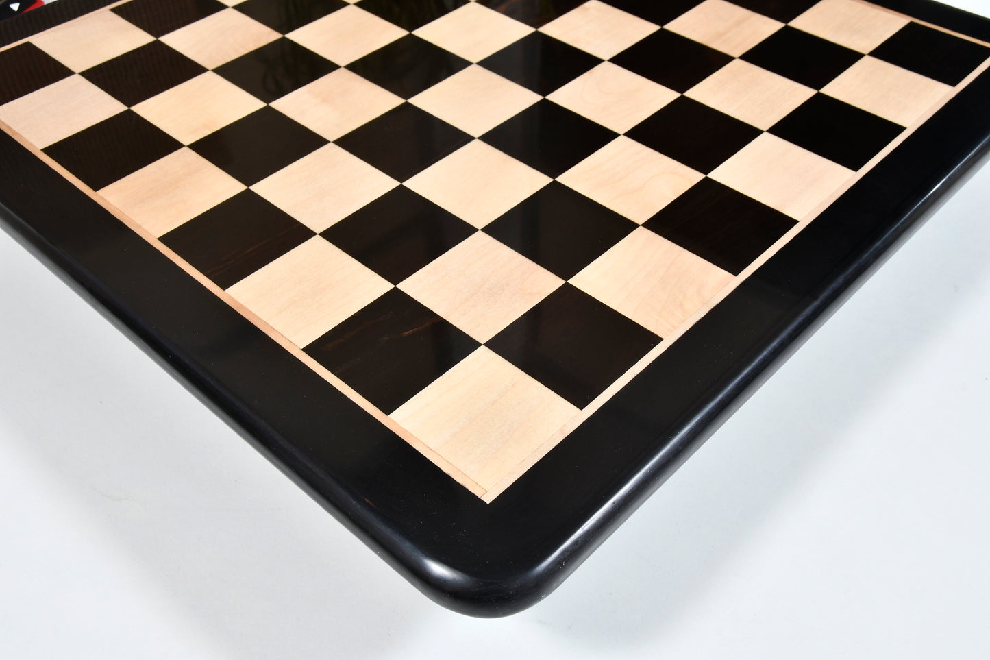 Wooden Chess Board Ebony Wood 19" - 50 mm