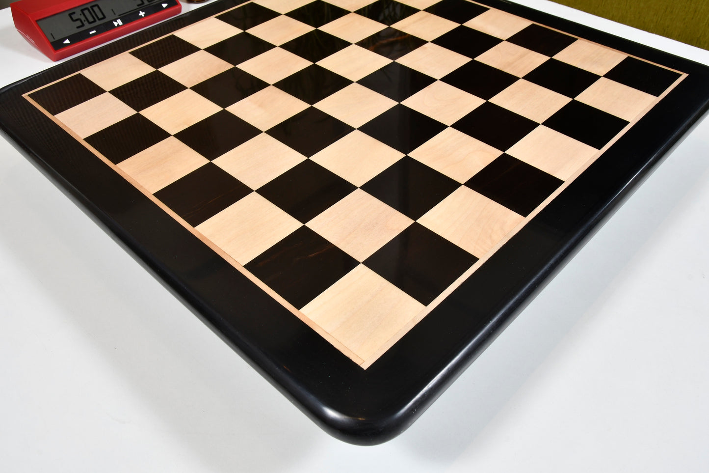 Wooden Chess Board Ebony Wood 19" - 50 mm