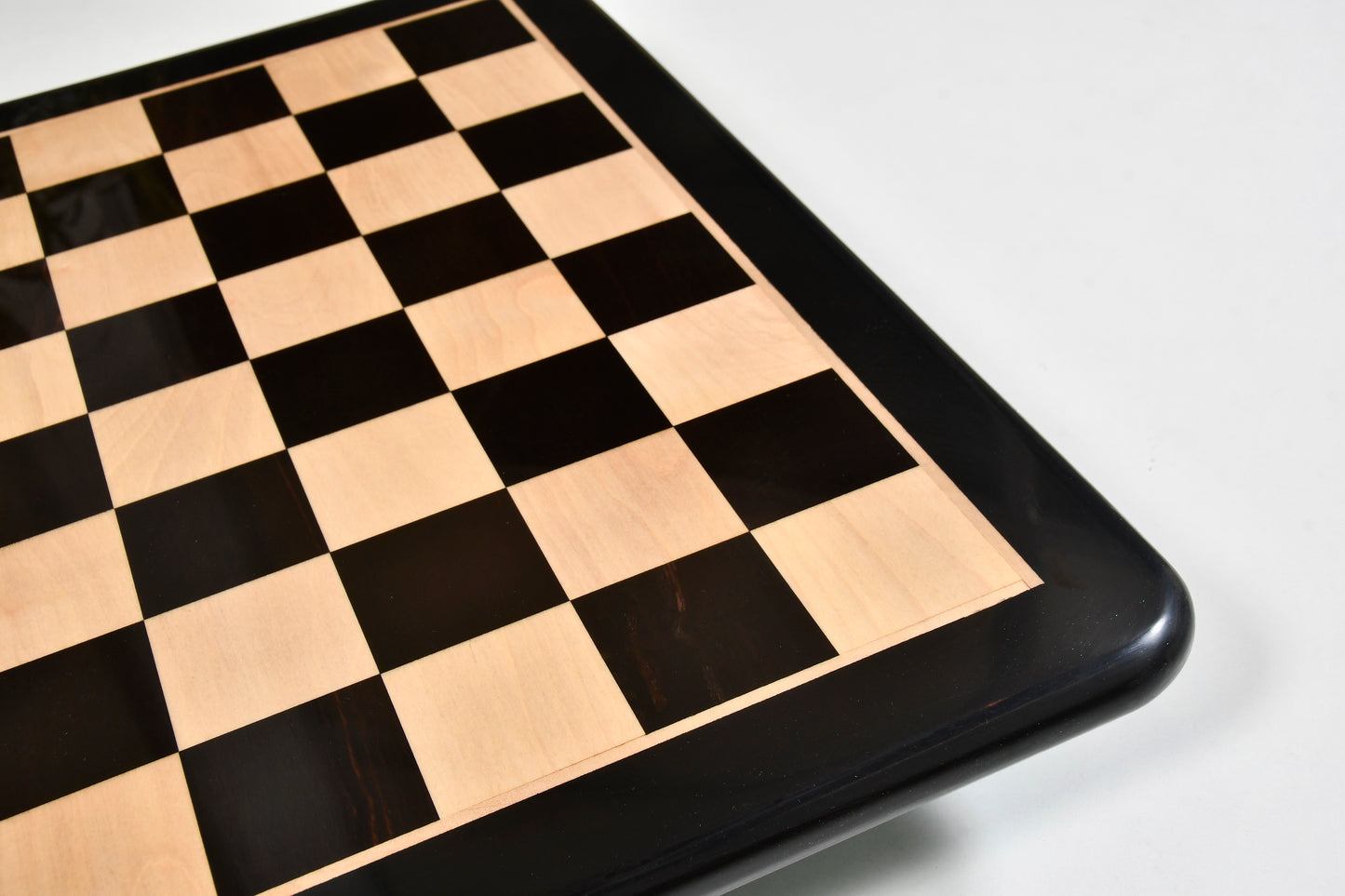 Wooden Chess Board Ebony Wood 19" - 50 mm