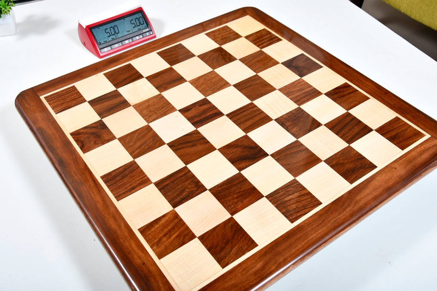 Players Choice Wooden Chess Board Sheesham Wood 21" - 55 mm