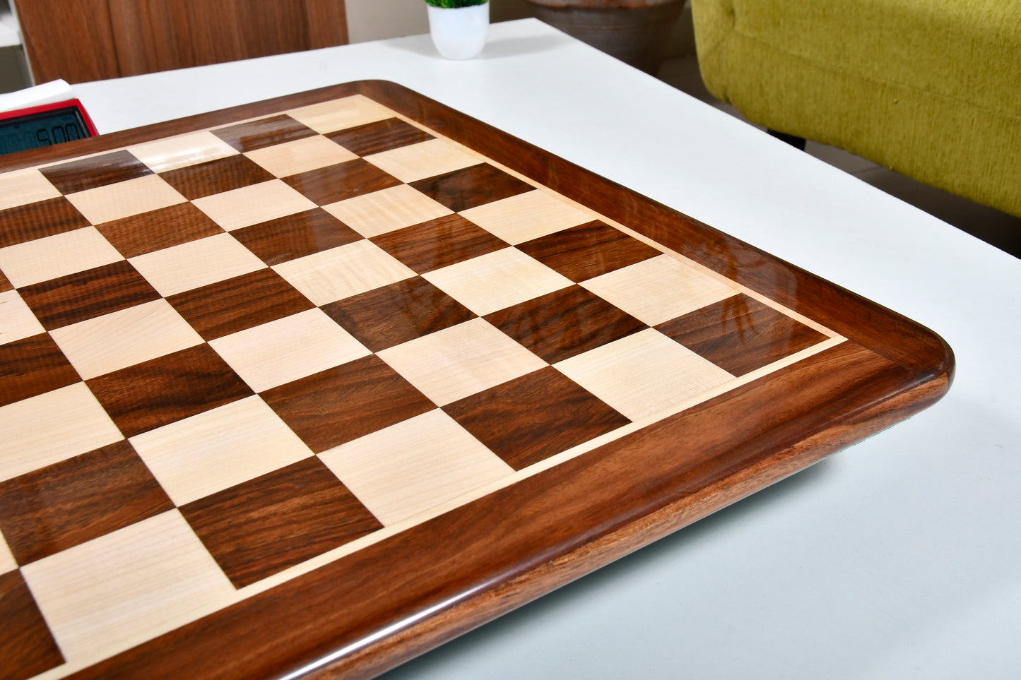 Players Choice Wooden Chess Board Sheesham Wood 21" - 55 mm