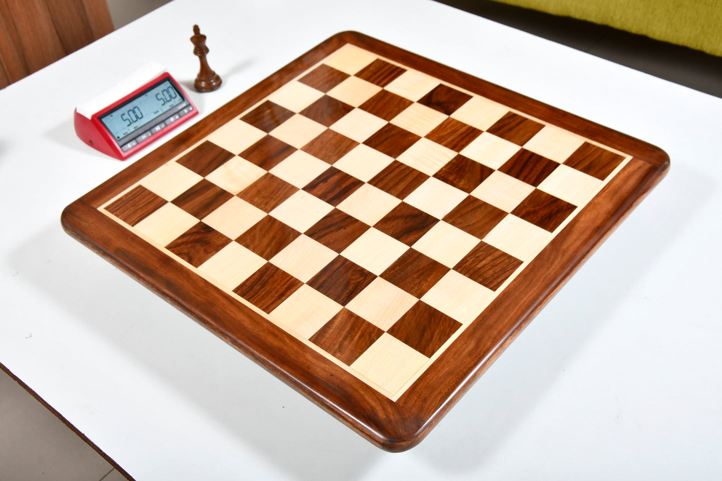 Players Choice Wooden Chess Board Sheesham Wood 21" - 55 mm