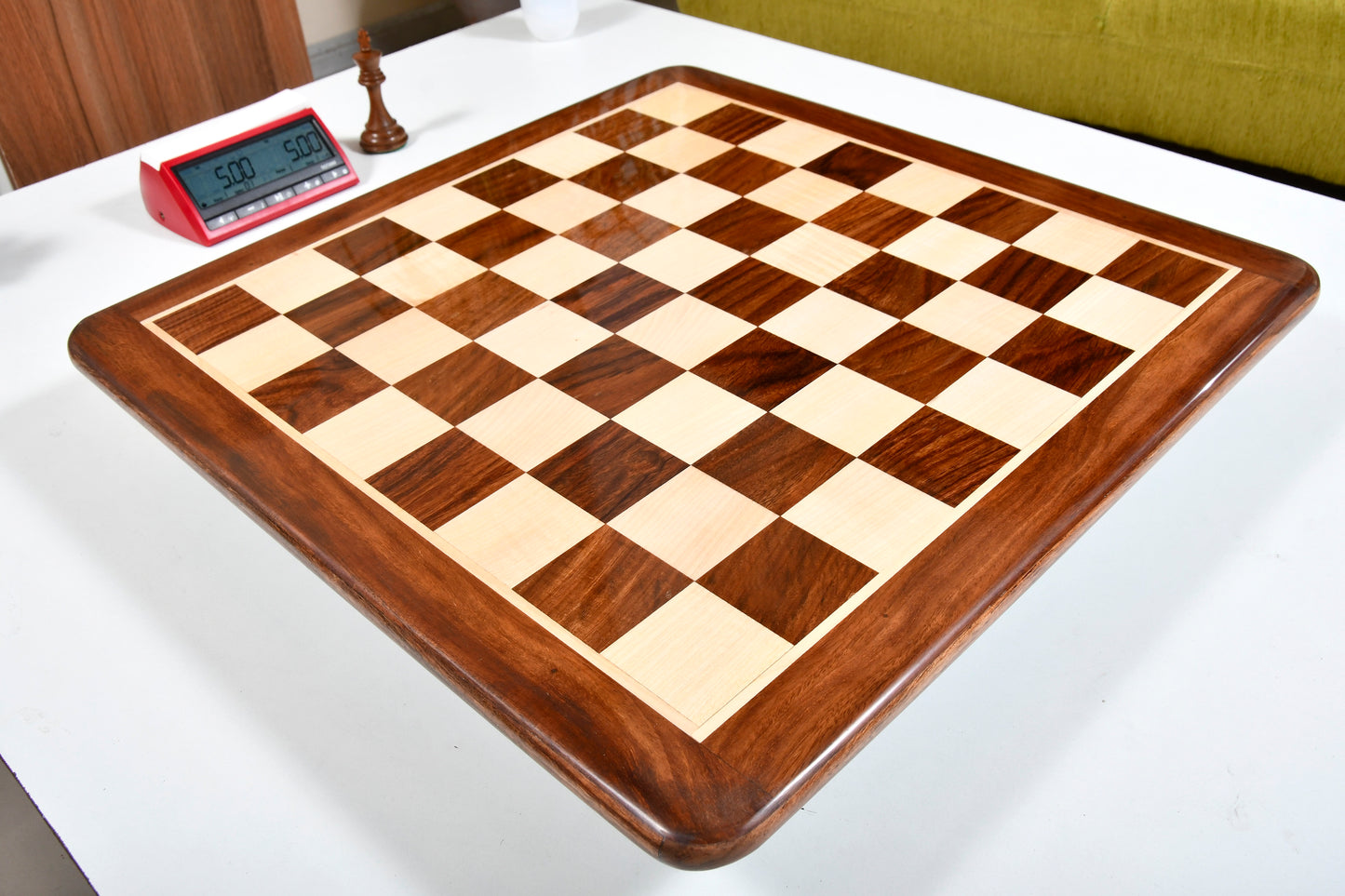 Players Choice Wooden Chess Board Sheesham Wood 21" - 55 mm