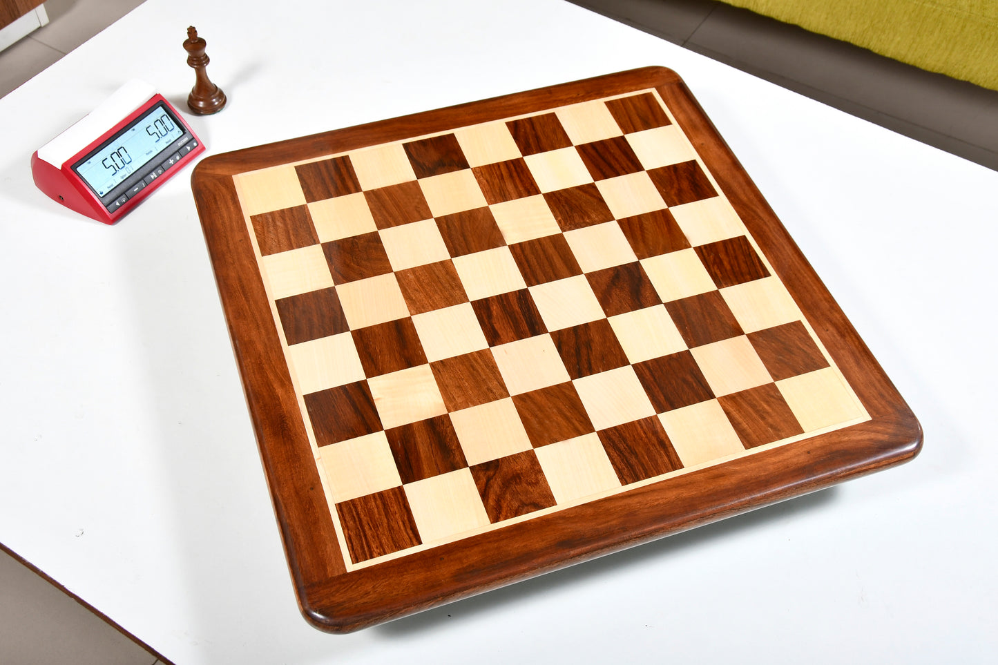 Players Choice Wooden Chess Board Sheesham Wood 21" - 55 mm