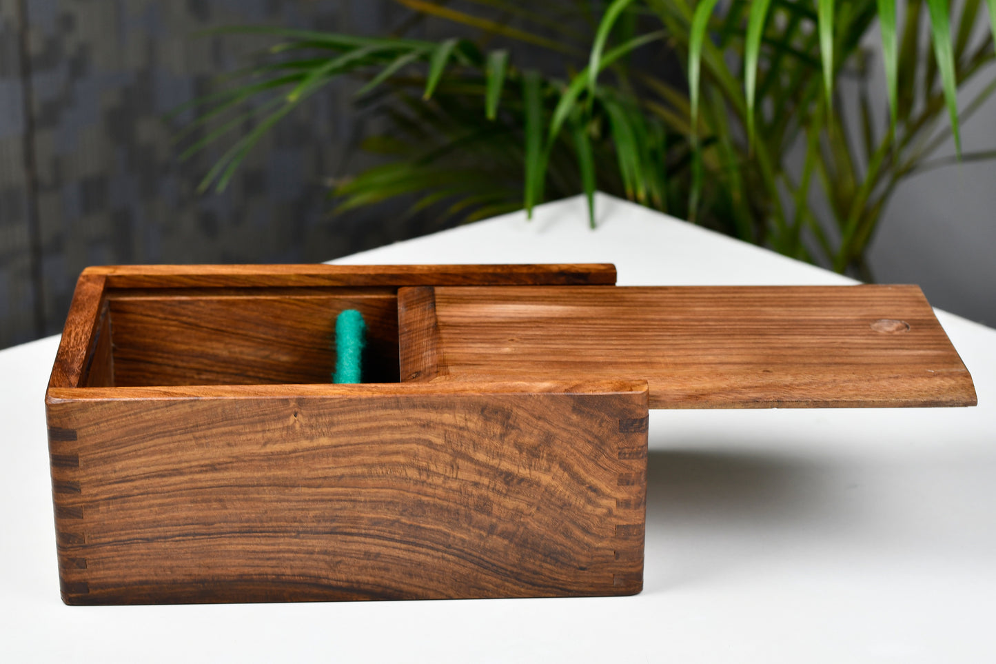 Wooden Large Tournament Chess Storage Box in Sheesham Wood for up to 4.5" King Size Chess Set
