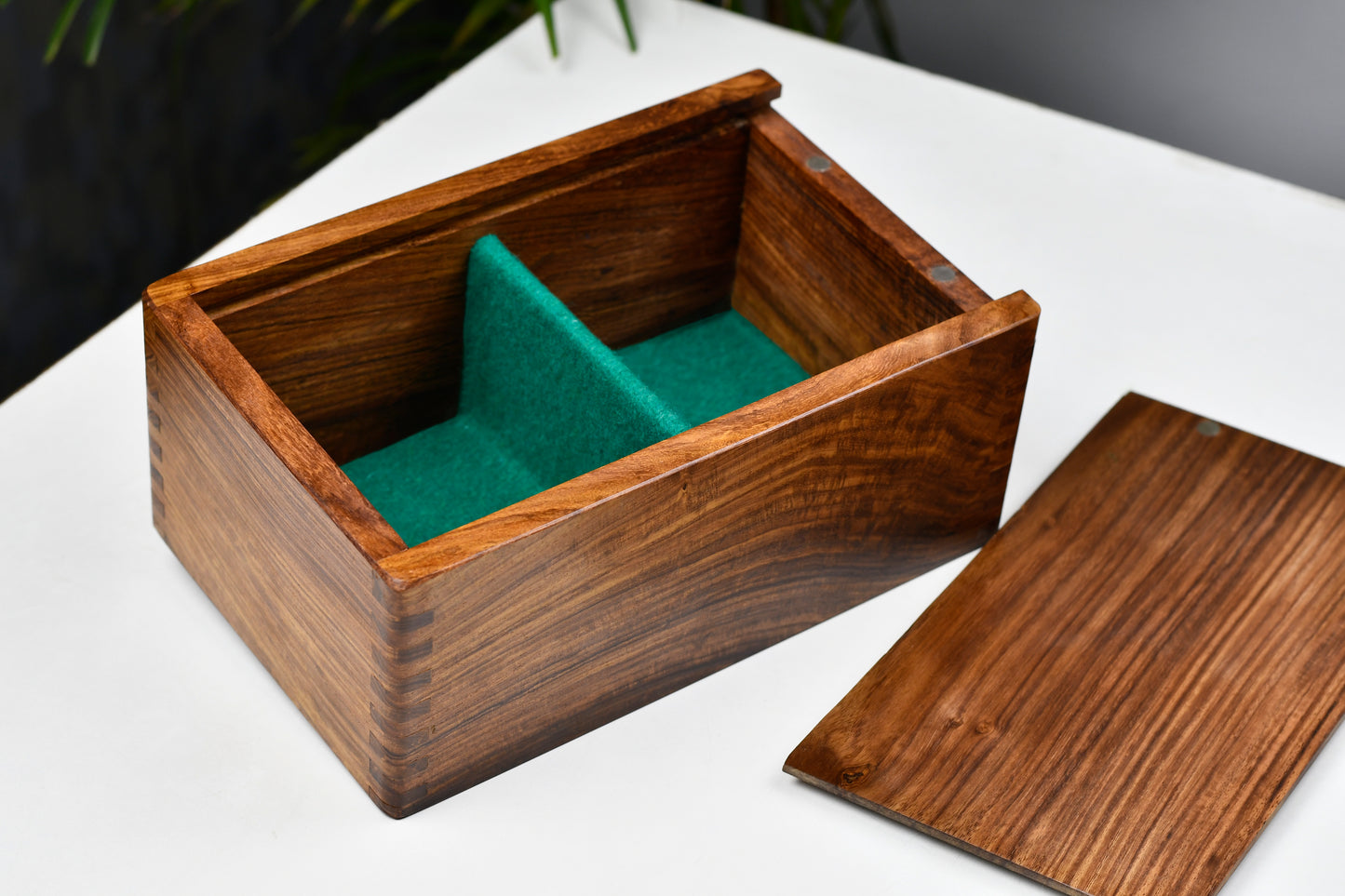 Tournament Chess Storage Box in Sheesham Wood for up to 3.8" Chess Set
