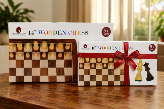 Buy 14" Magnetic Chess Set & Get a FREE 10" Magnetic Chess Set