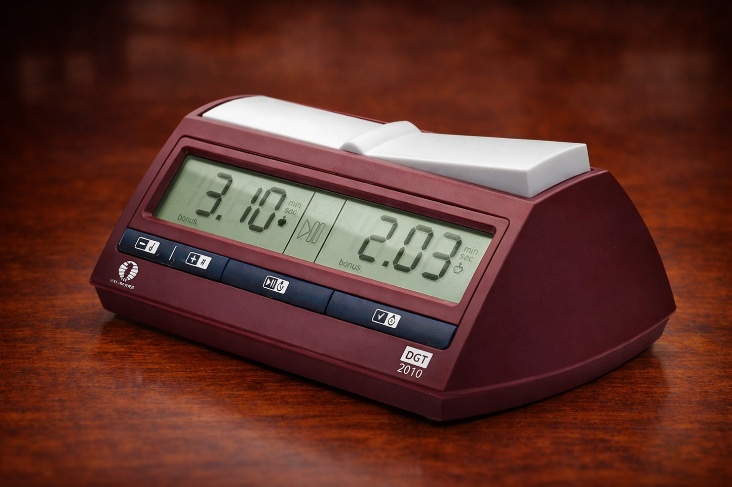 Official DGT 2010 Second Generation Digital Chess Clock of the World Chess Federation FIDE