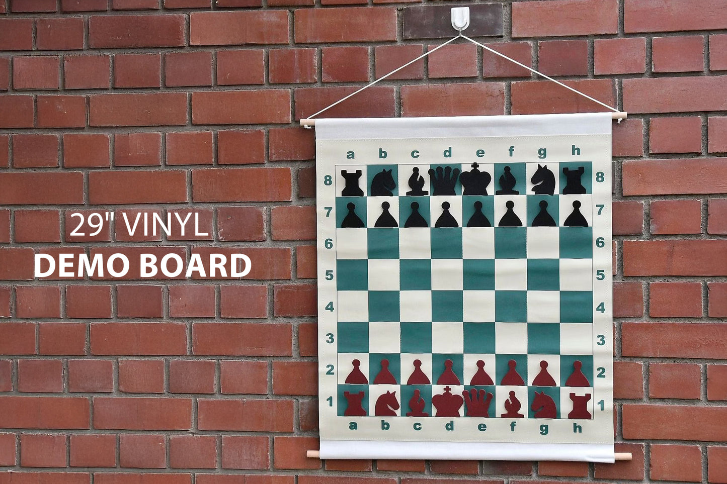 29" Vinyl Slot-in Style Demo Board With Pieces