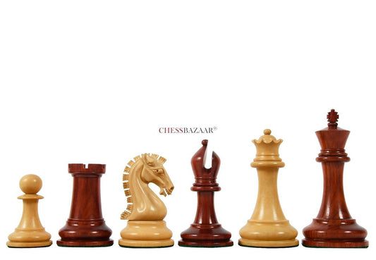 The Sinquefield Cup 2017 Reproduced Original Chess Pieces in Bud Rosewood & Boxwood - 3.75" King