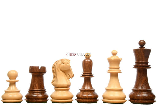 Dubrovnik Chessmen in Sheesham, Box Wood from chessbazaarindia