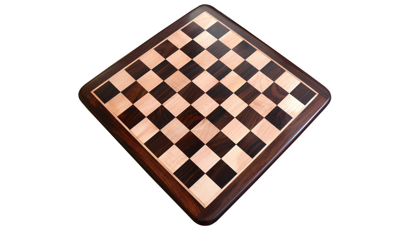 Chess Board Wooden Rose Wood 20" - 50 mm