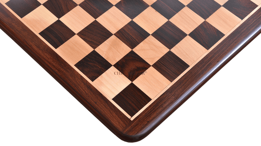 Chess Board Wooden Rose Wood 20" - 50 mm