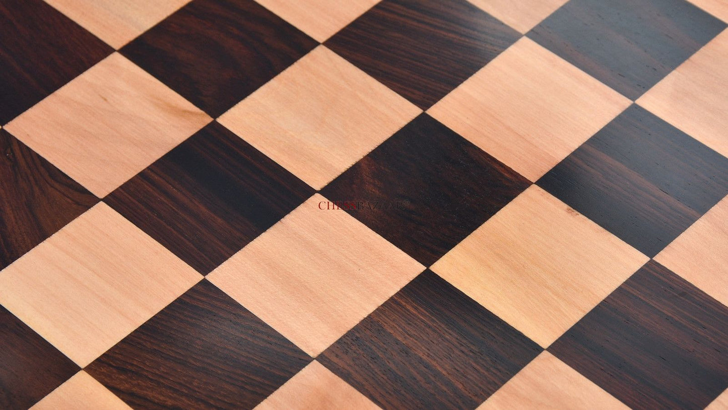 Chess Board Wooden Rose Wood 20" - 50 mm