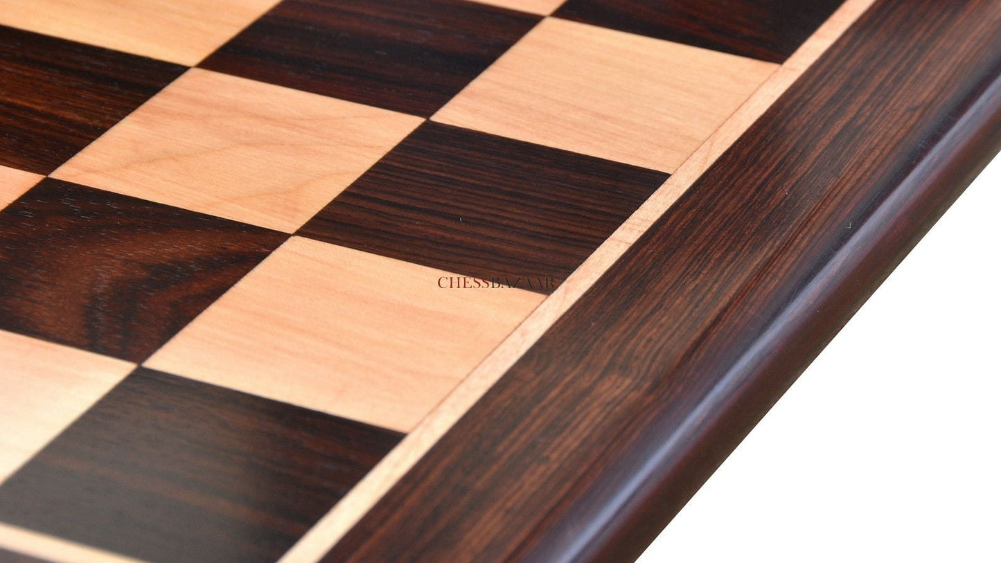 Chess Board Wooden Rose Wood 20" - 50 mm