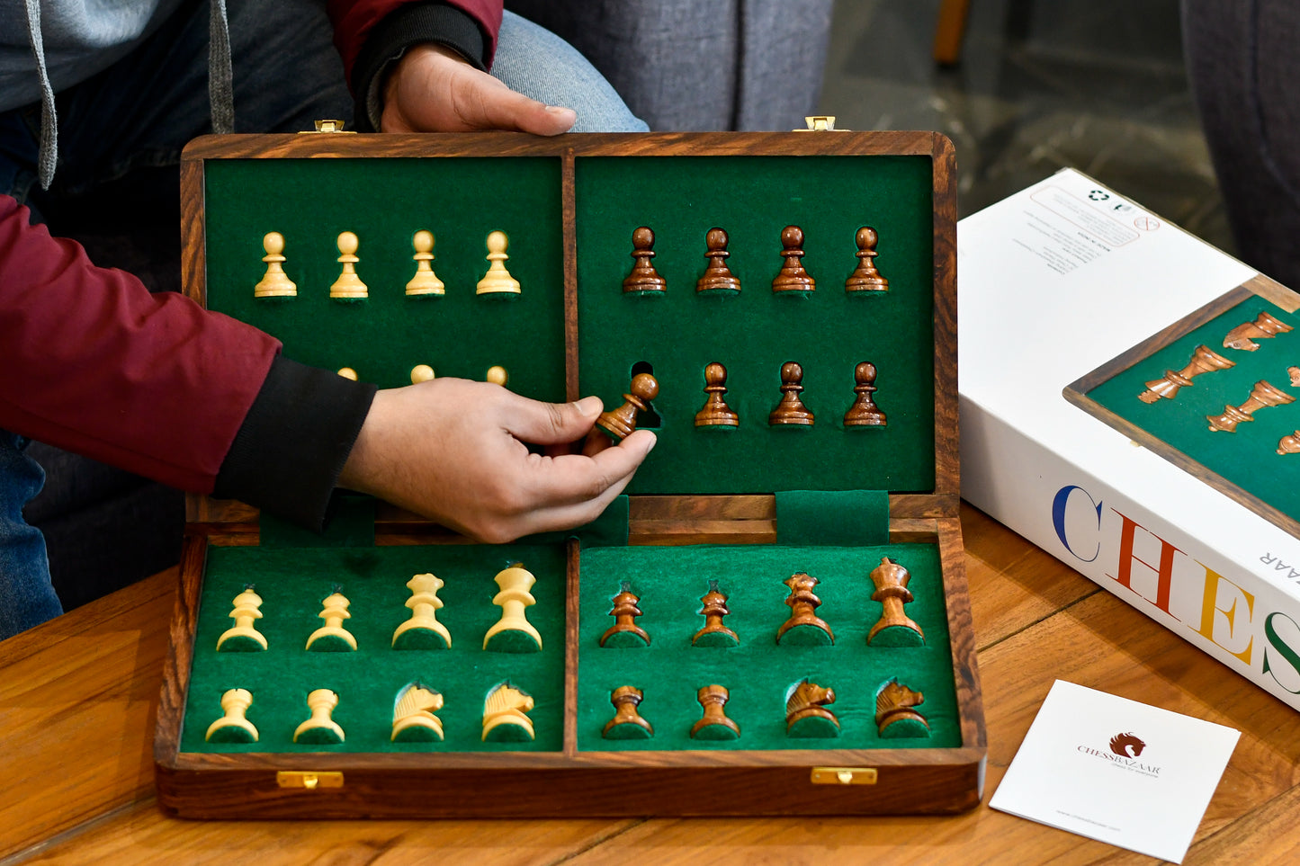 Buy 16" Magnetic Chess Set & Get a FREE 12" Magnetic Chess Set