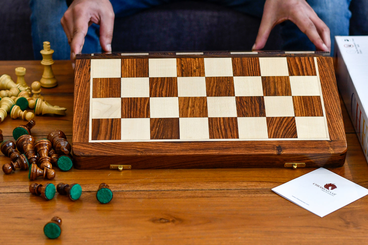Buy 16" Magnetic Chess Set & Get a FREE 12" Magnetic Chess Set