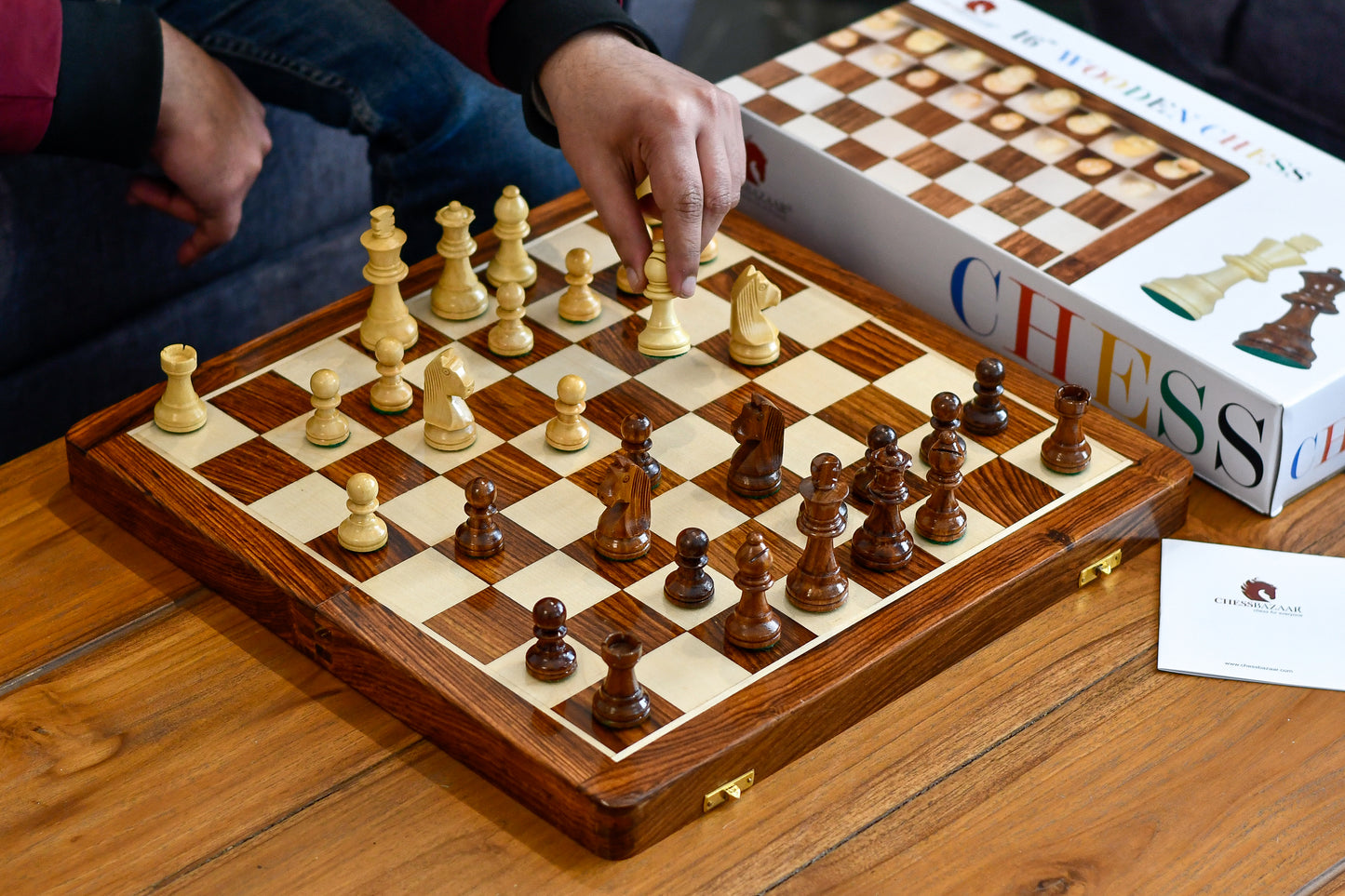 Buy 16" Magnetic Chess Set & Get a FREE 12" Magnetic Chess Set