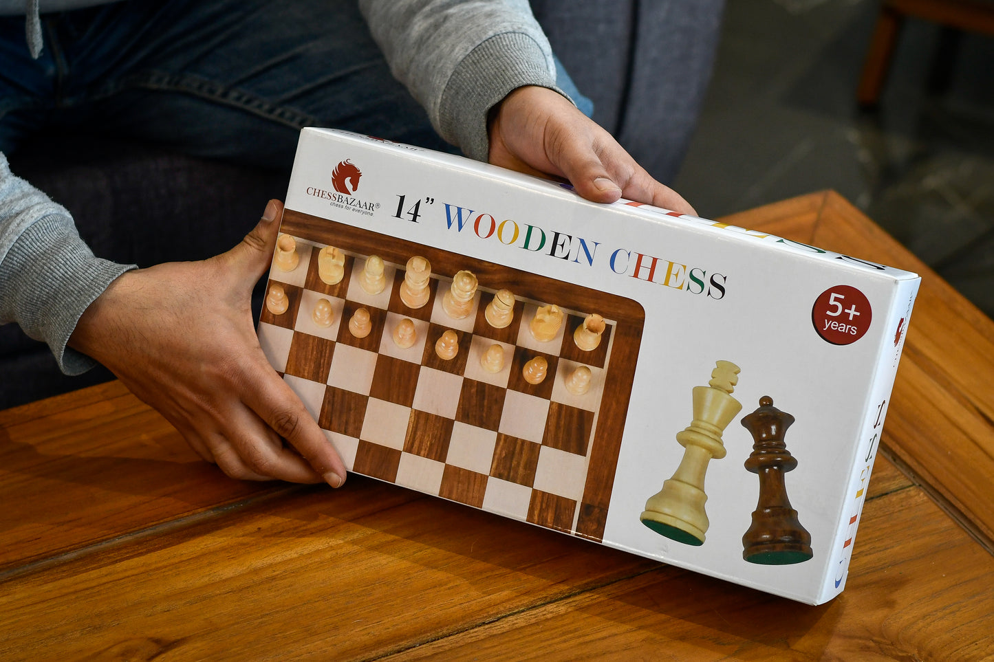 Buy 14" Magnetic Chess Set & Get a FREE 10" Magnetic Chess Set