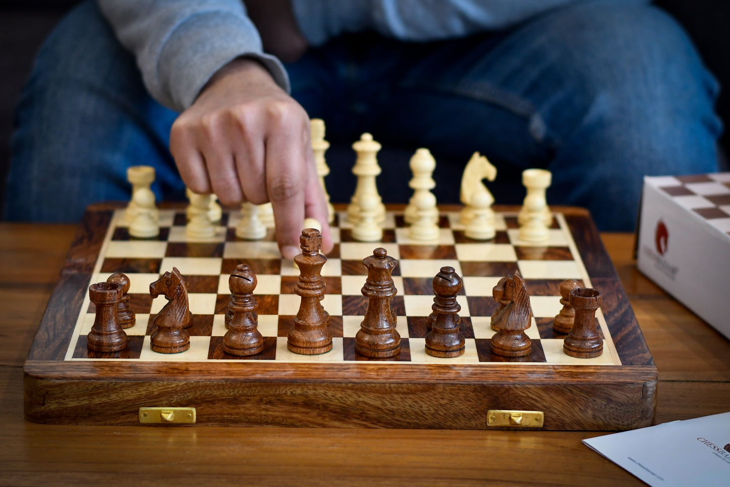 Buy 14" Magnetic Chess Set & Get a FREE 10" Magnetic Chess Set
