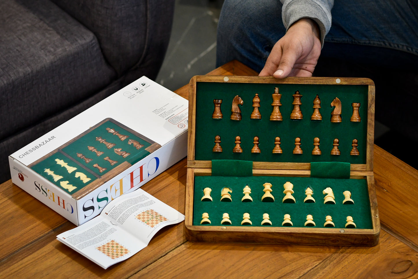 Buy 16" Magnetic Chess Set & Get a FREE 12" Magnetic Chess Set
