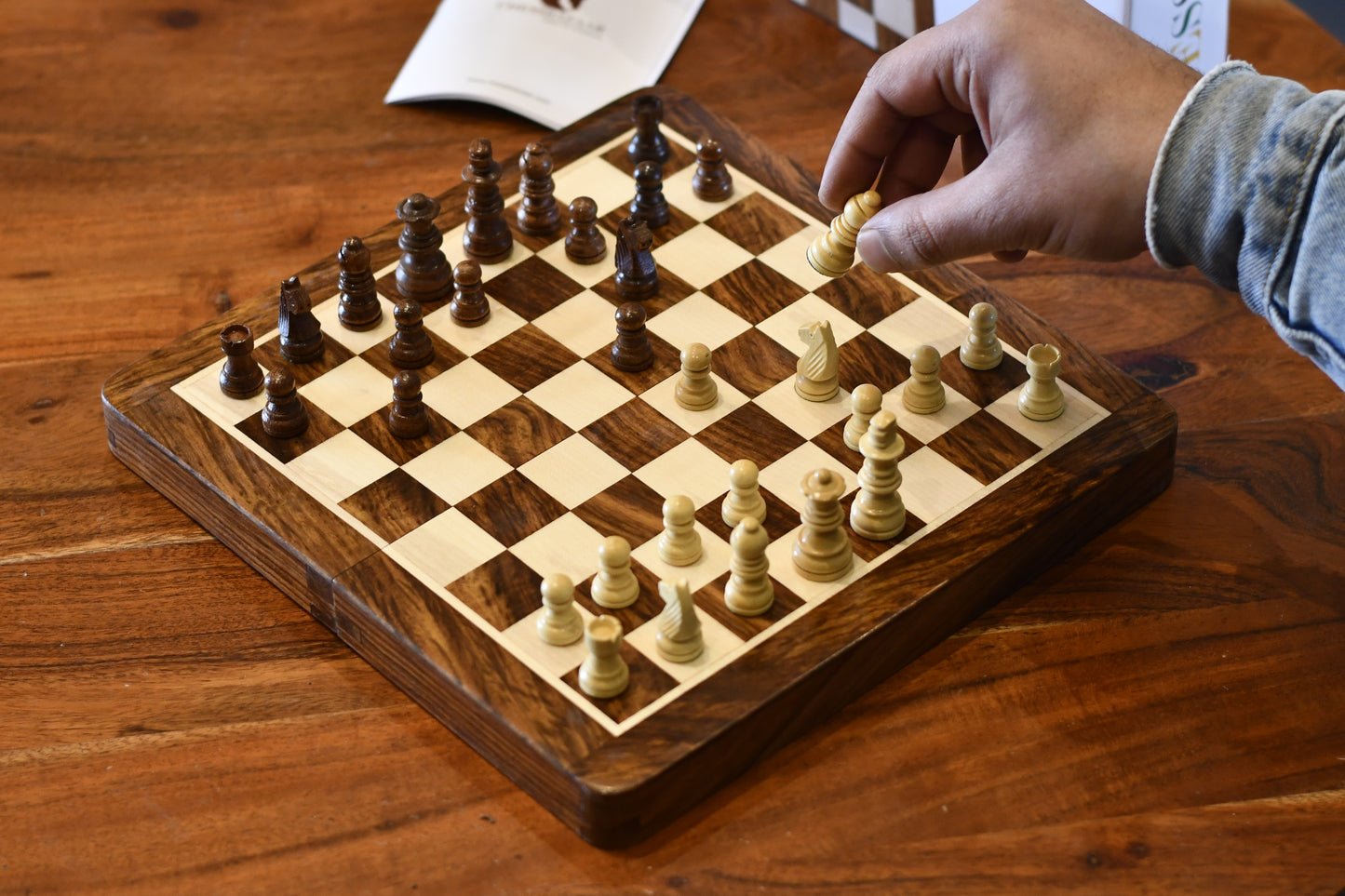 Buy 14" Magnetic Chess Set & Get a FREE 10" Magnetic Chess Set
